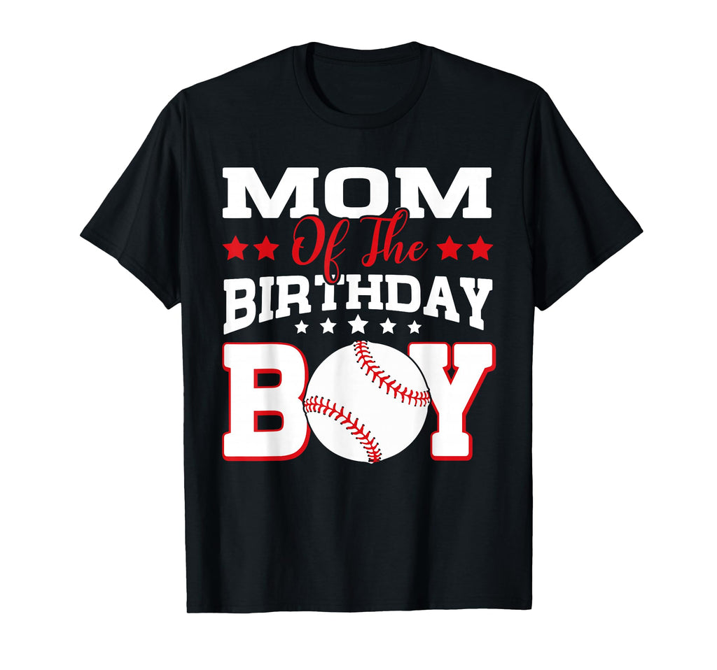 Mom Birthday Baseball Family Matching T-Shirt - Fun Novelty Design Unisex - T-Shirt, Sweatshirt, Hoodie