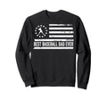 Baseball Coach Team Us American Flag Sweatshirt - Minimalist Print Unisex - T-Shirt, Sweatshirt, Hoodie