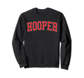 Hooper Ut Distressed Red Varsity Sweatshirt - Custom Art Print for Adults - T-Shirt, Sweatshirt, Hoodie