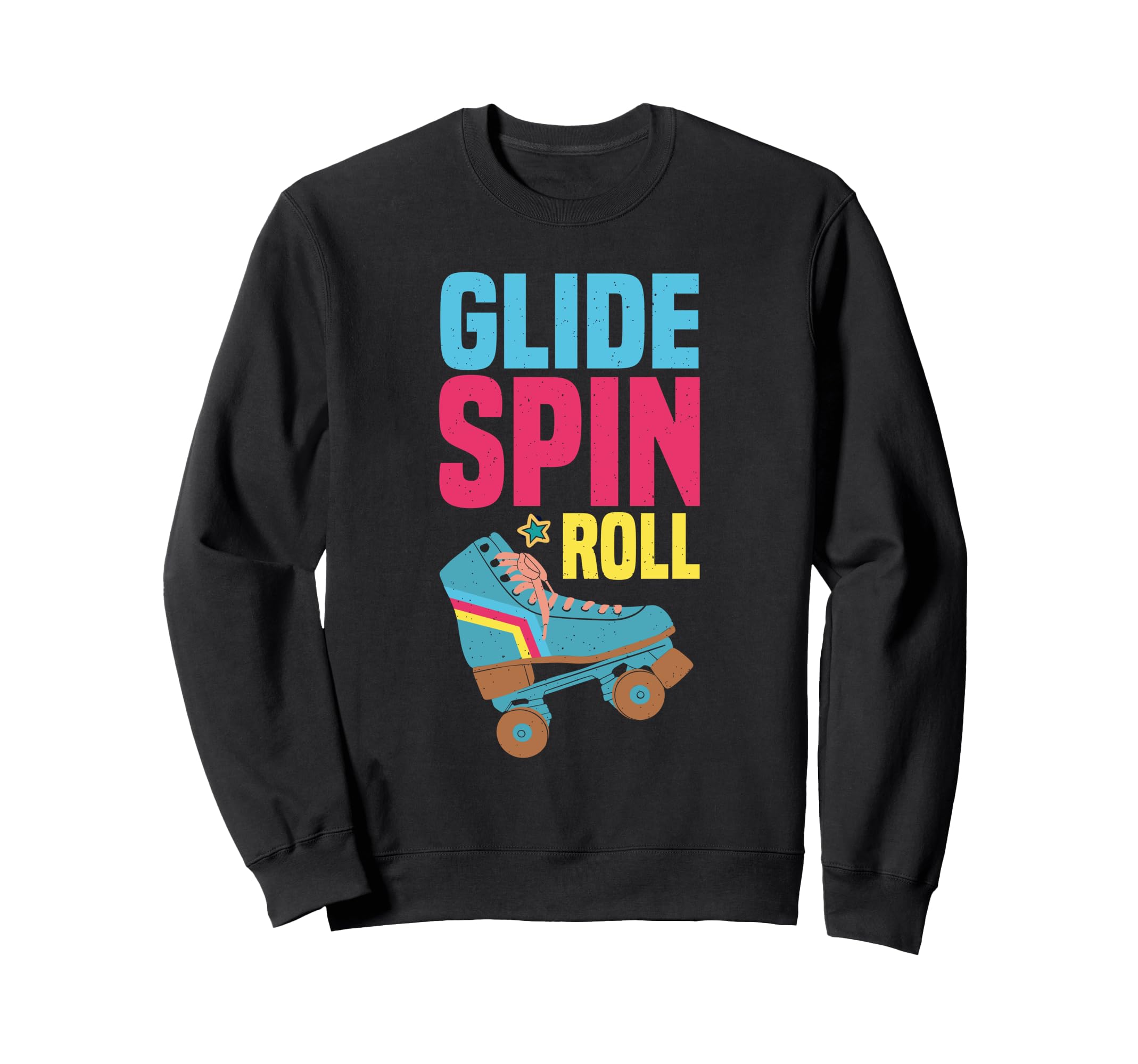 Roller Skating Roller Skates Sweatshirt - Custom Art Print Unisex - T-Shirt, Sweatshirt, Hoodie