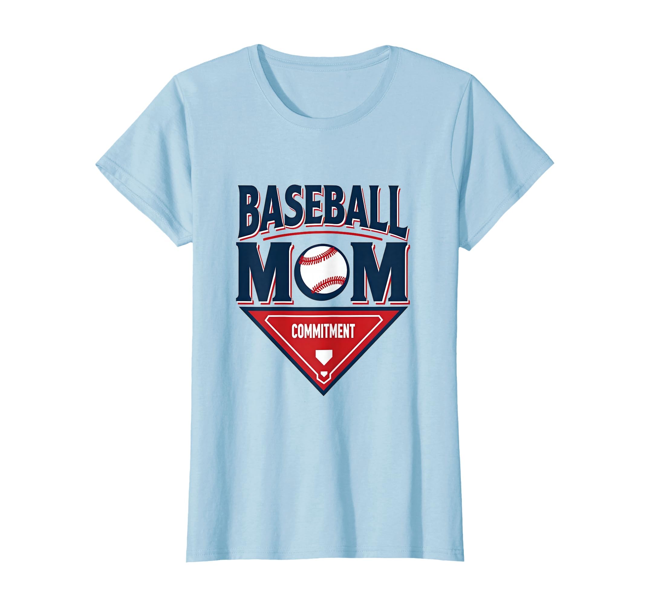 Baseball Mom Commitment T-Shirt - Fun Novelty Design for Adults - T-Shirt, Sweatshirt, Hoodie