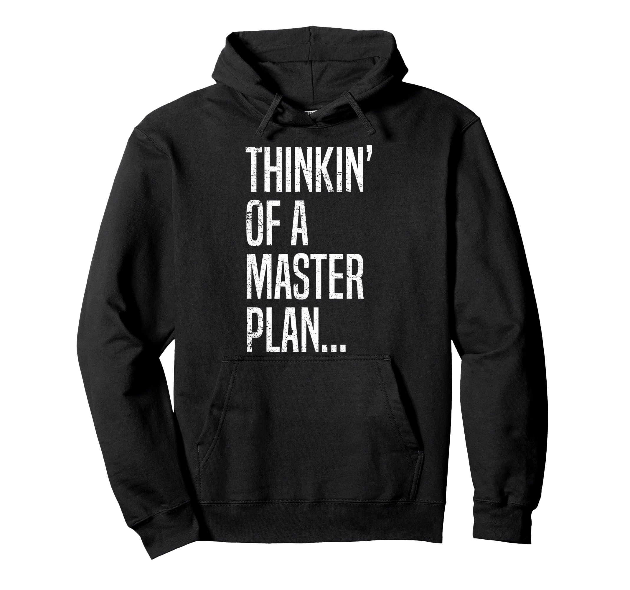 Oldschool Hip Hop Thinking Master Plan Hoodie - Custom Art Print Men Women - T-Shirt, Sweatshirt, Hoodie