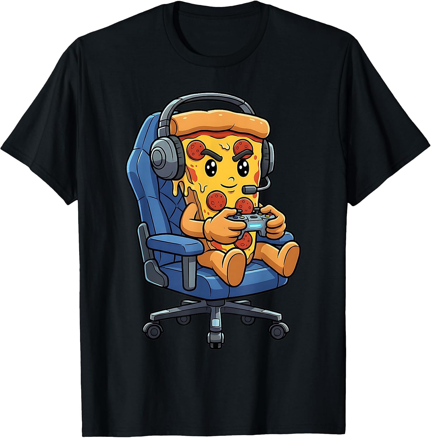Pizza Slice Food Lover Girls Men women - Adult & Kids T-Shirts, Sweatshirts & Hoodies apparel design preview 1