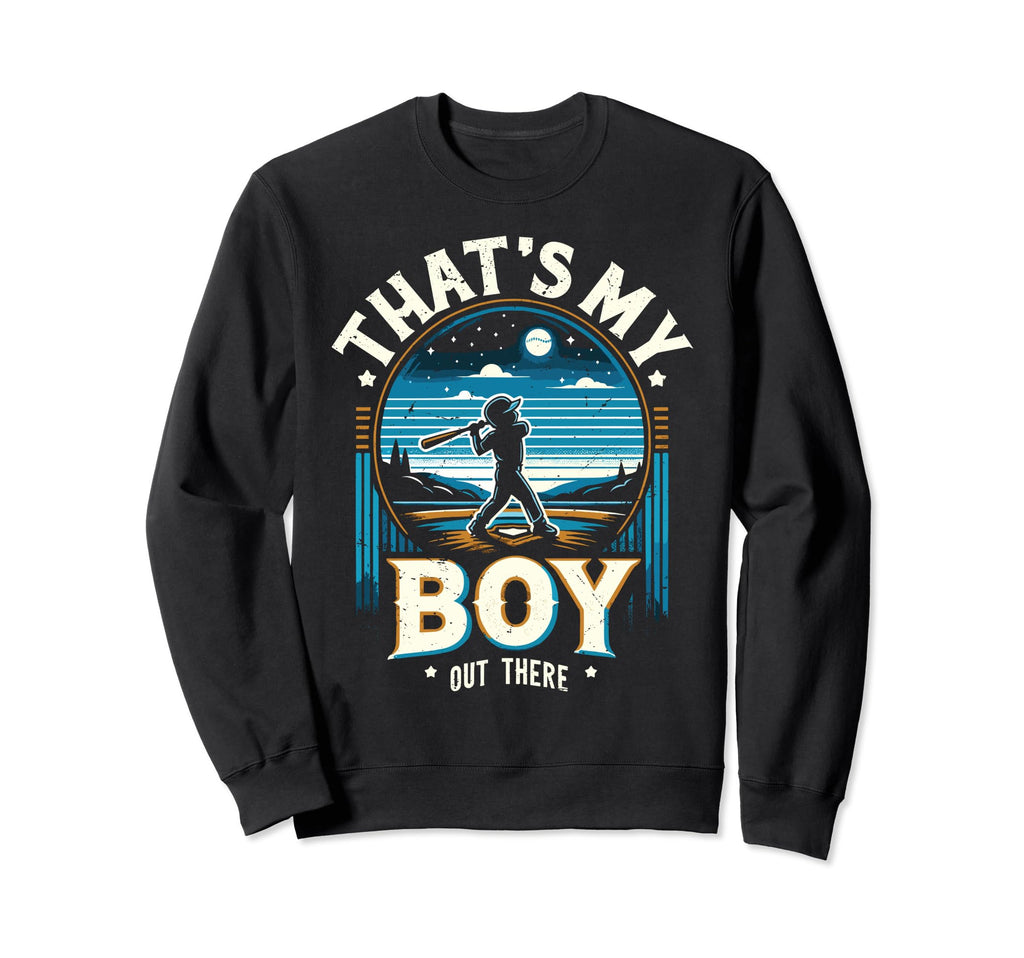 Baseball Daddy Son Fathers Day Sweatshirt - Streetwear Style Men Women - T-Shirt, Sweatshirt, Hoodie