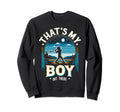Baseball Daddy Son Fathers Day Sweatshirt - Streetwear Style Men Women - T-Shirt, Sweatshirt, Hoodie