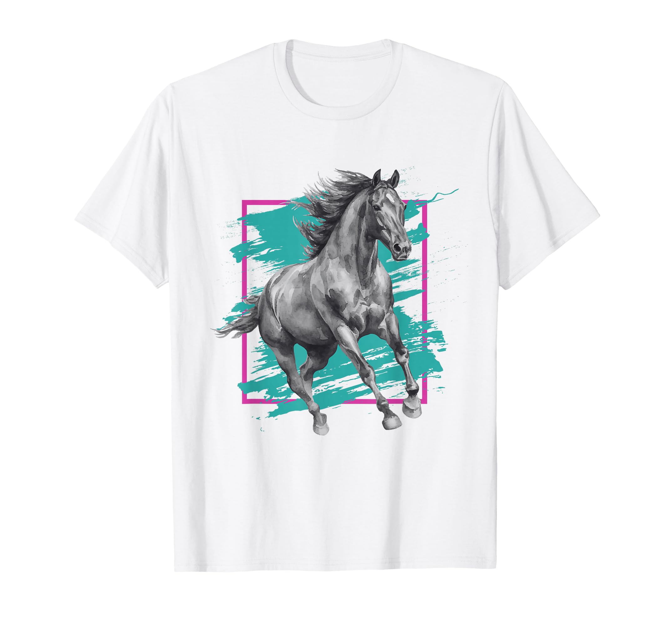 Horse Y2K 90S Aesthetic 2000S T-Shirt - Graphic Print Unisex - T-Shirt, Sweatshirt, Hoodie