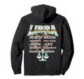 90S Rock Libra Zodiac Birthday Traits Hoodie - Graphic Print Unisex - T-Shirt, Sweatshirt, Hoodie