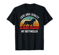 Love And Loyalty My Rottweiler Sunset T-Shirt - Custom Art Print Men Women - T-Shirt, Sweatshirt, Hoodie