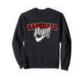 Baseball Papa Grandpa Sweatshirt - Aesthetic Graphic for Adults - T-Shirt, Sweatshirt, Hoodie