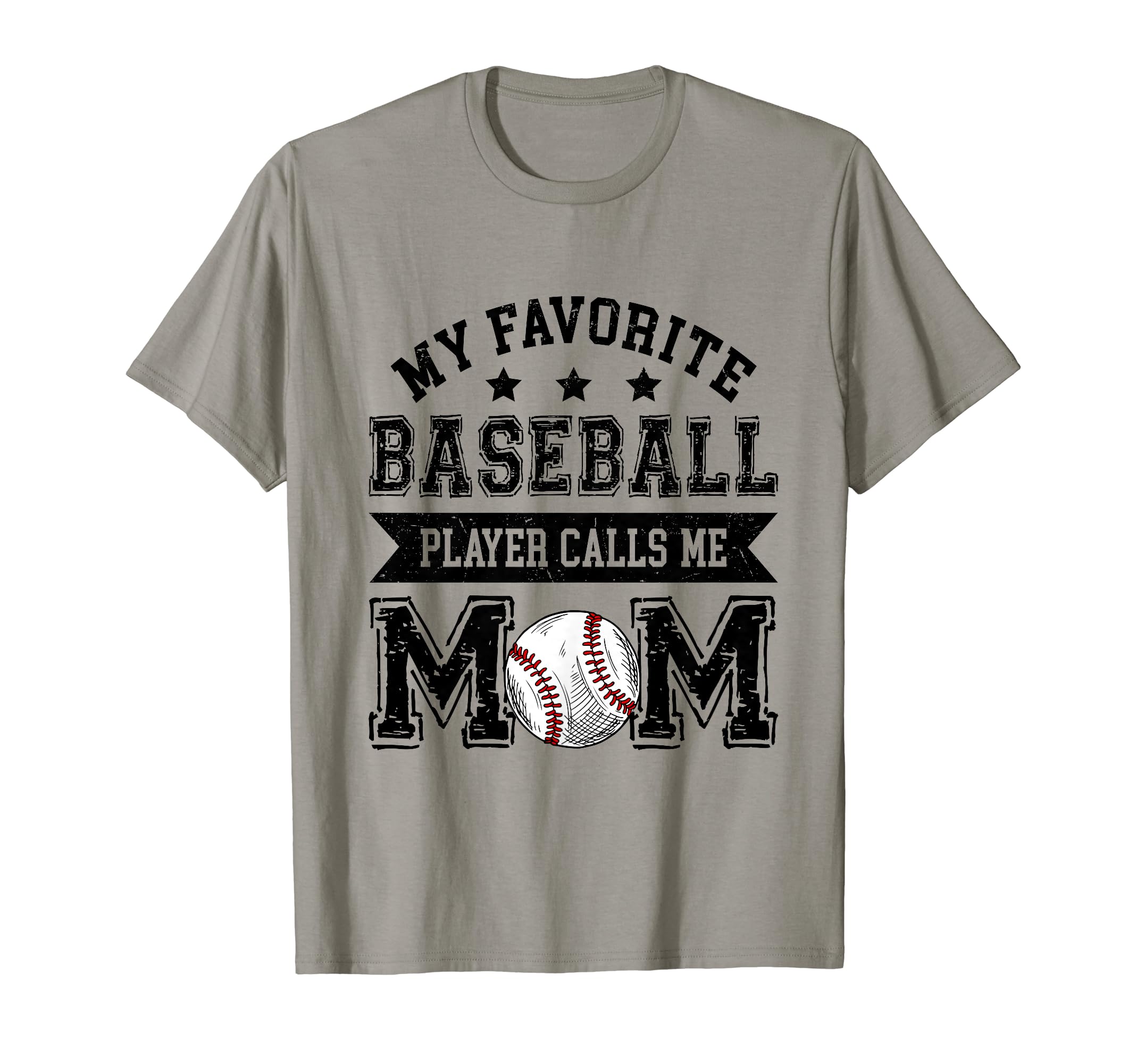 Baseball Mom My Favorite Baseball T-Shirt - Custom Art Print for Adults - T-Shirt, Sweatshirt, Hoodie