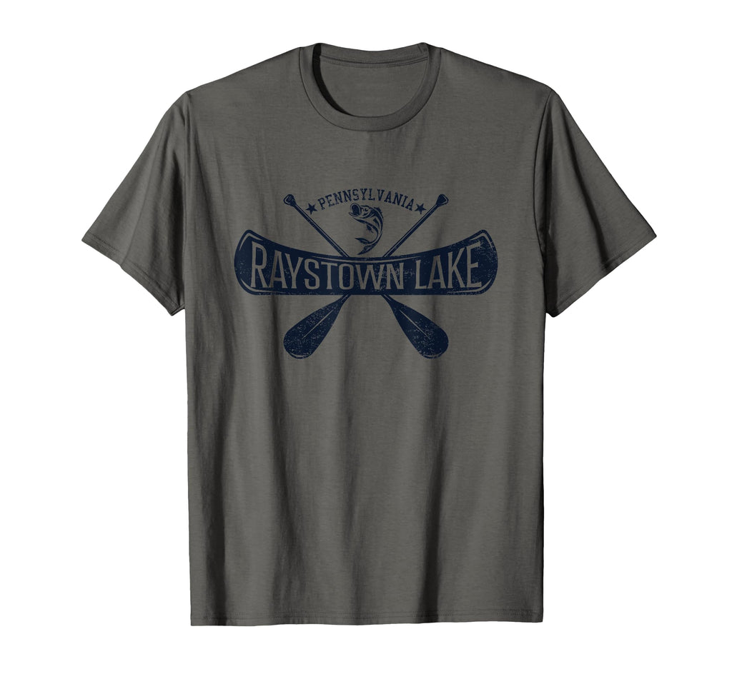 Raystown Lake Pennsylvania Distressed T-Shirt - Custom Art Print for Adults - T-Shirt, Sweatshirt, Hoodie
