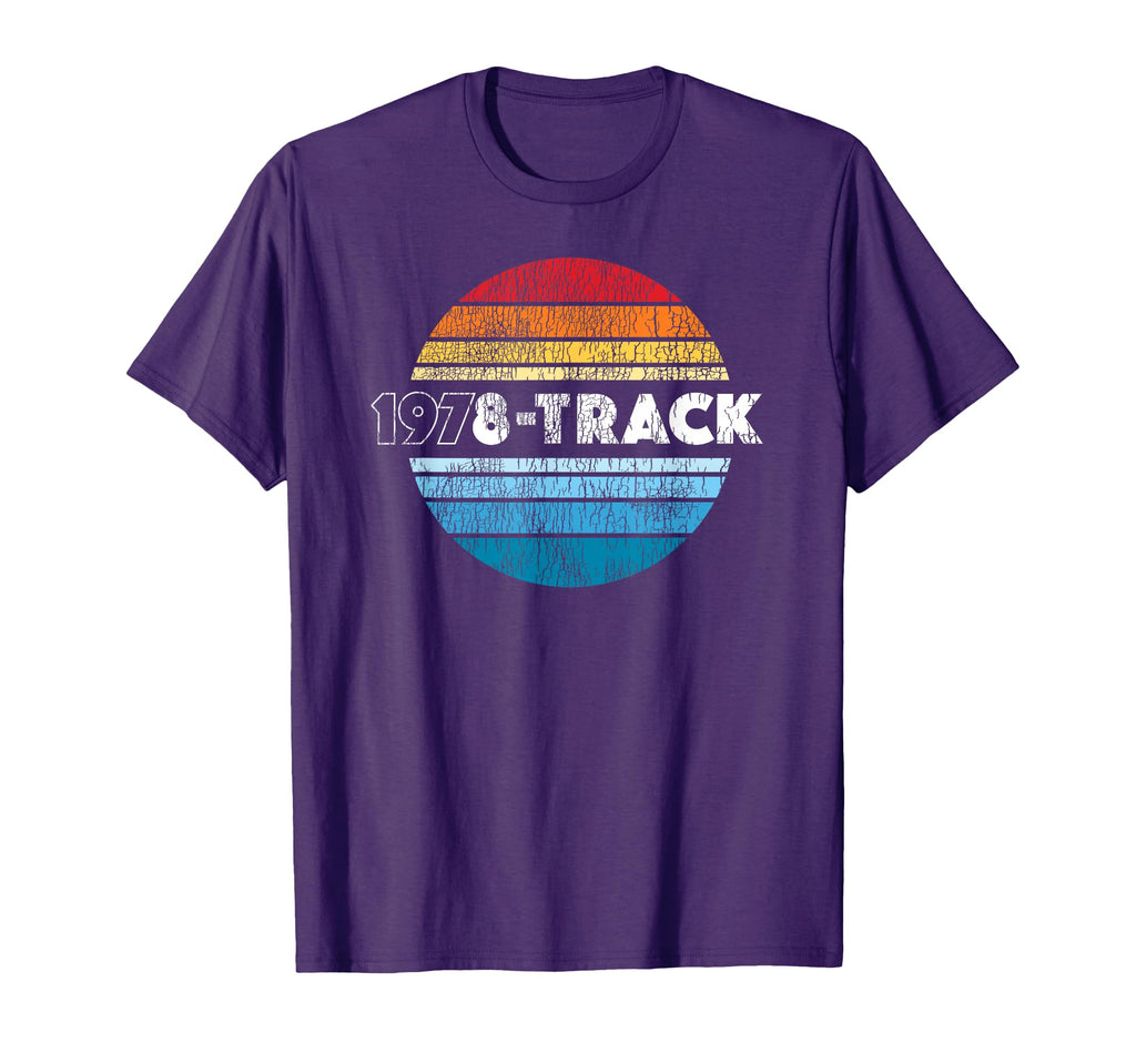 1978 8 Track 70S Sunset T-Shirt - Aesthetic Graphic Men Women - T-Shirt, Sweatshirt, Hoodie