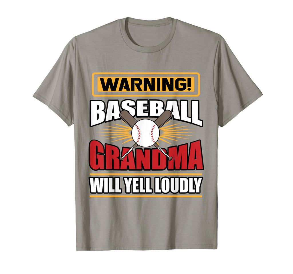 Funny Warning Baseball Grandma Will T-Shirt - Streetwear Style for Adults - T-Shirt, Sweatshirt, Hoodie