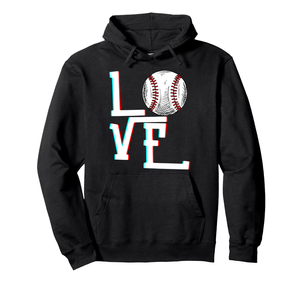 Baseball Love Sports Lover Sport Gym Funny Hoodie - Custom Art Print Unisex - T-Shirt, Sweatshirt, Hoodie