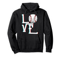 Baseball Love Sports Lover Sport Gym Funny Hoodie - Custom Art Print Unisex - T-Shirt, Sweatshirt, Hoodie