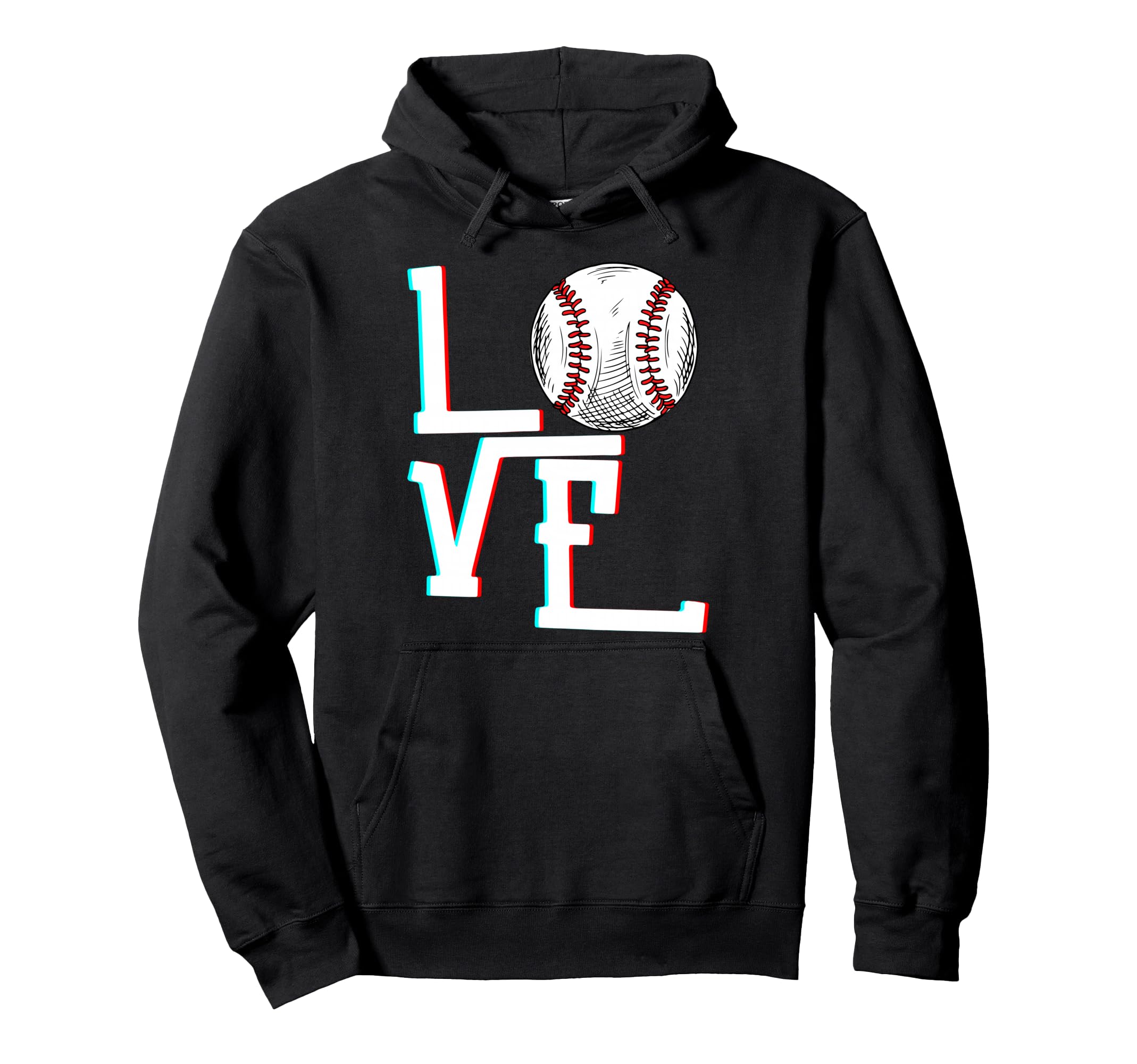 Baseball Love Sports Lover Sport Gym Funny Hoodie - Custom Art Print Unisex - T-Shirt, Sweatshirt, Hoodie