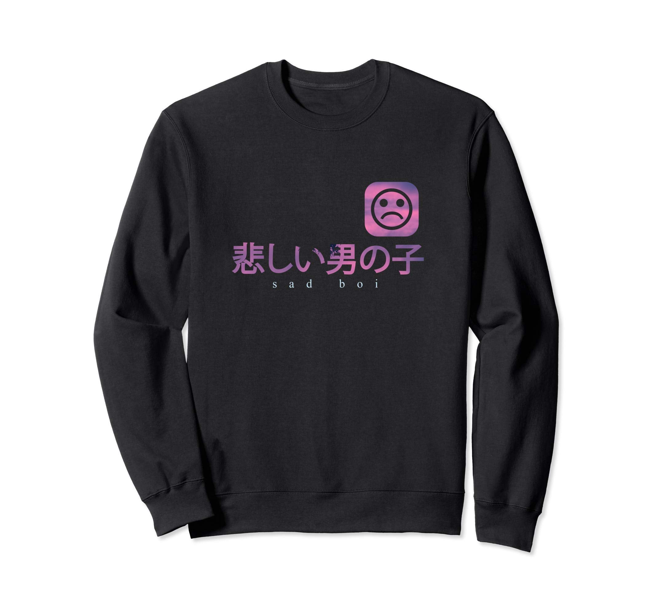 Vaporwave Edgy Aesthetic Japanese Sweatshirt - Streetwear Style Men Women - T-Shirt, Sweatshirt, Hoodie