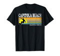 Capitola Beach Santa Cruz California T-Shirt - Custom Art Print Men Women - T-Shirt, Sweatshirt, Hoodie