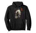 Astronaut Space Distressed 90S Hoodie - Casual Everyday Wear for Adults - T-Shirt, Sweatshirt, Hoodie