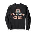 Birthday Daughter Boho Rainbow Party Sweatshirt - Novelty Apparel Unisex - T-Shirt, Sweatshirt, Hoodie