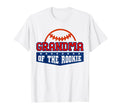 Grandma Rookie Baseball 1St T-Shirt - Aesthetic Graphic for Adults - T-Shirt, Sweatshirt, Hoodie