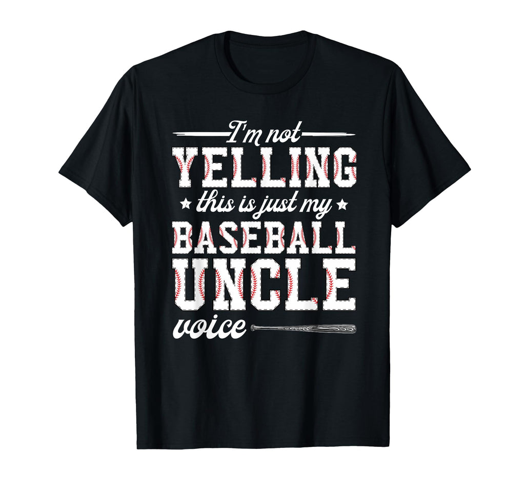 My Baseball Uncle Voice Uncle T-Shirt - Custom Art Print Men Women - T-Shirt, Sweatshirt, Hoodie