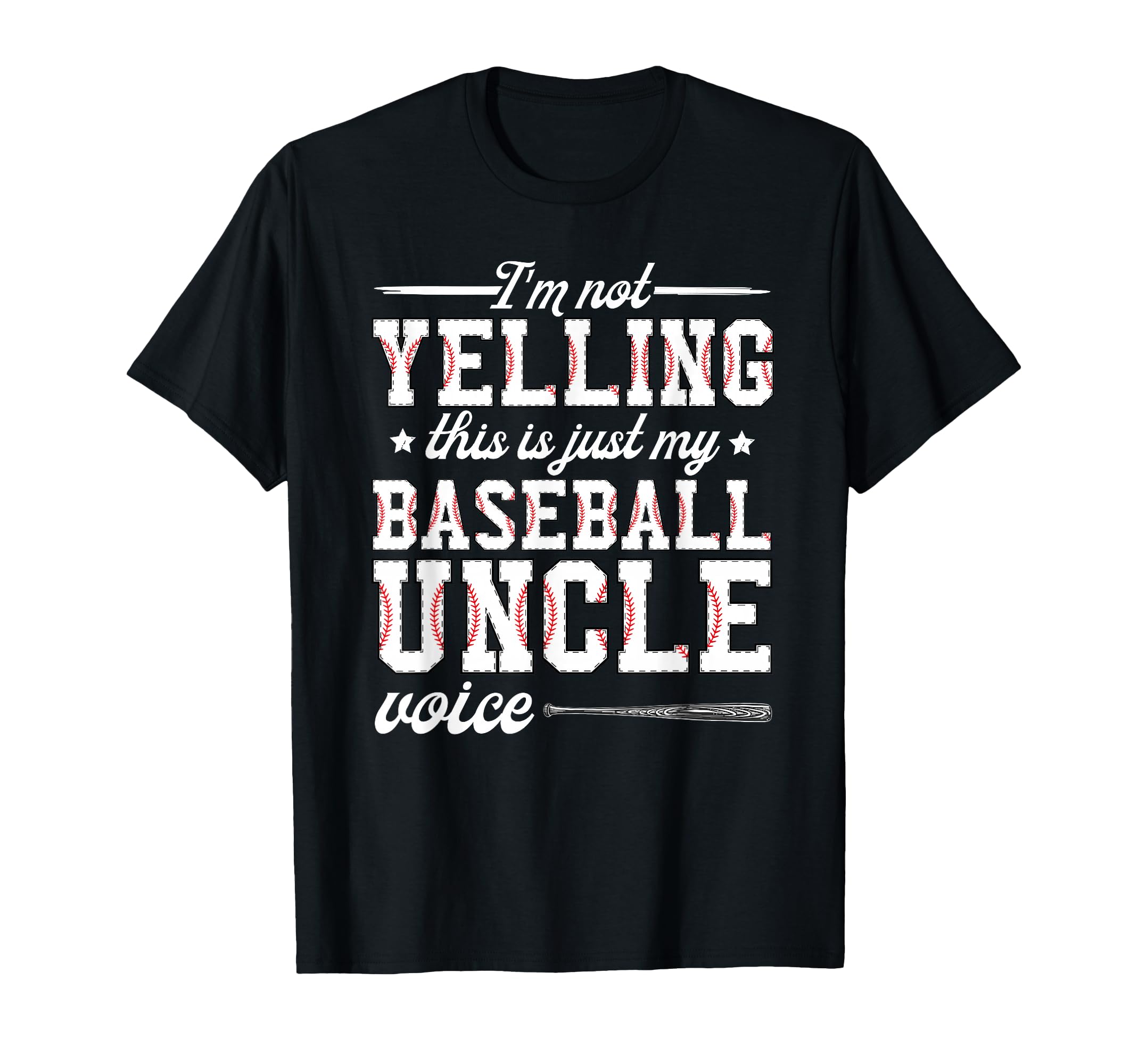 My Baseball Uncle Voice Uncle T-Shirt - Custom Art Print Men Women - T-Shirt, Sweatshirt, Hoodie