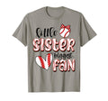Proud Sister Baseball Fan Softball T-Shirt - Minimalist Print Unisex - T-Shirt, Sweatshirt, Hoodie