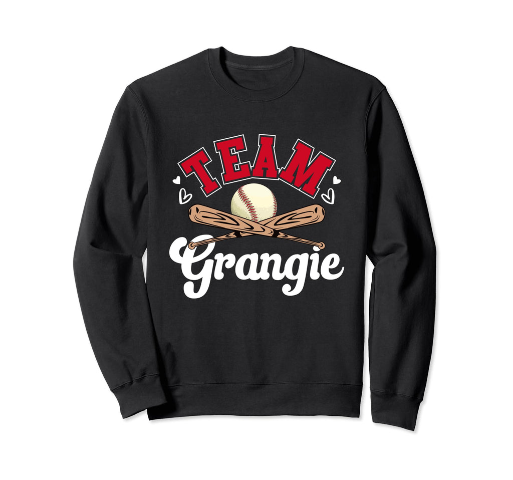 Team Grangie Mothers Day Baseball Sweatshirt - Minimalist Print Men Women - T-Shirt, Sweatshirt, Hoodie