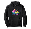 Roller Roller Skater Colorful Roller Skate Hoodie - Novelty Apparel Unisex - T-Shirt, Sweatshirt, Hoodie