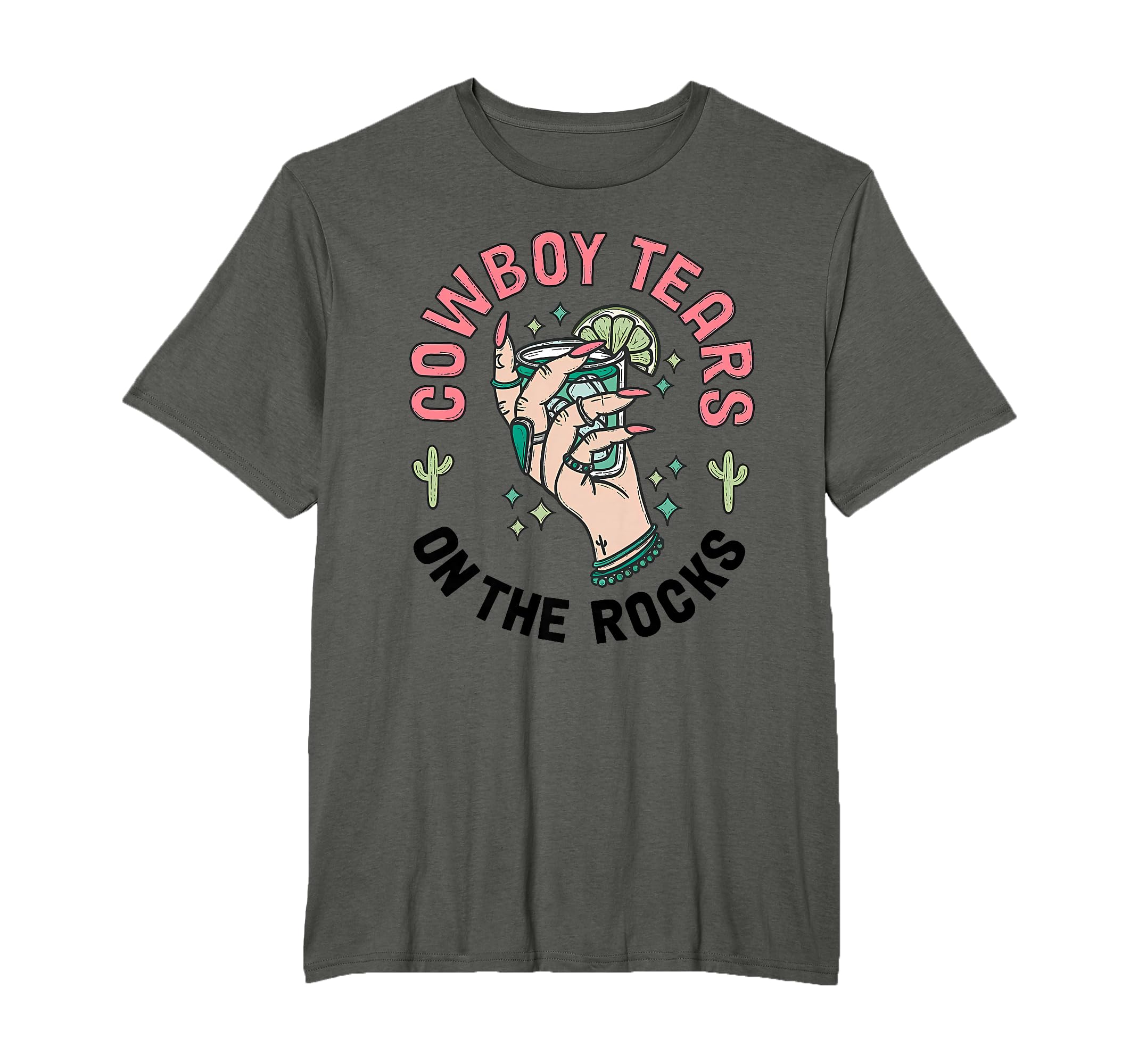 Cowboy Tears Rocks T-Shirt - Unique Graphic Unisex - T-Shirt, Sweatshirt, Hoodie