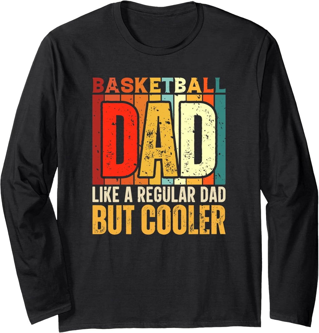 Basketball Dad Funny Fathers Day Joke Life - Adult & Kids T-Shirts, Sweatshirts & Hoodies apparel design preview 1