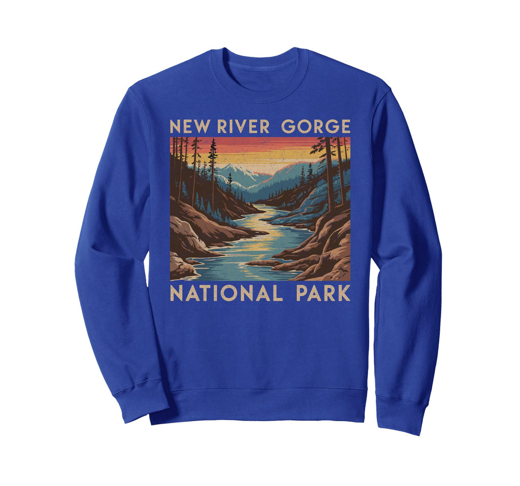 New River Gorge National Park Bridge Sweatshirt - Streetwear Style Unisex - T-Shirt, Sweatshirt, Hoodie