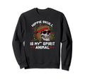Hippie Folks Psychedelic 70S 60S Sweatshirt - Minimalist Print for Adults - T-Shirt, Sweatshirt, Hoodie