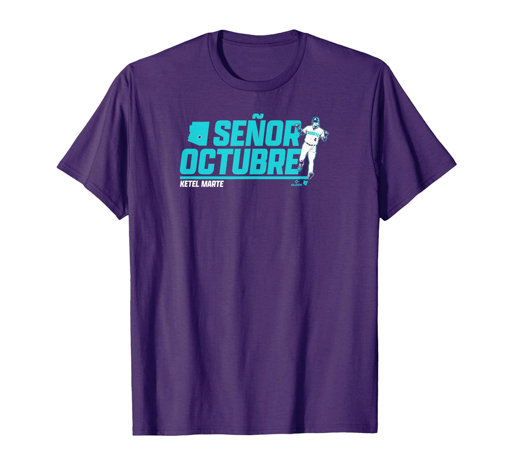 Ketel Marte Se Or Octubre T-Shirt - Casual Everyday Wear for Adults - T-Shirt, Sweatshirt, Hoodie
