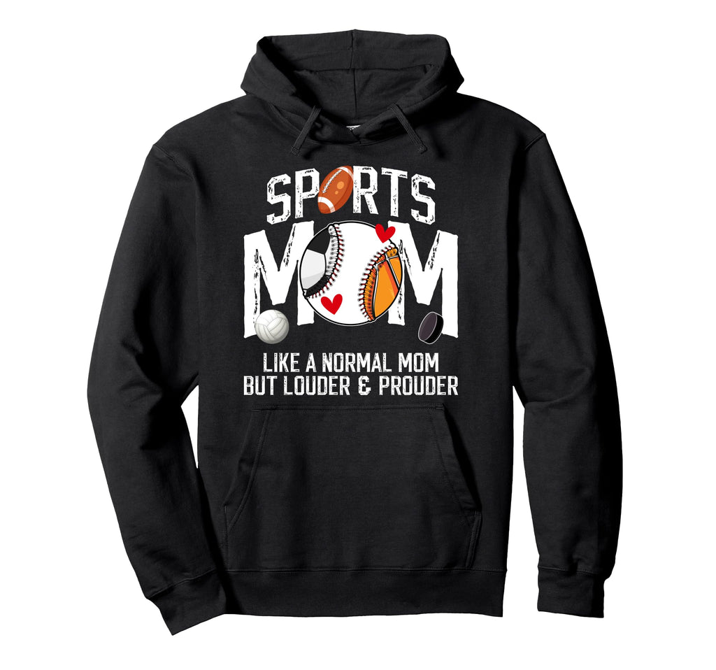 Sports Mom Definition Sports Mama Hoodie - Casual Everyday Wear Men Women - T-Shirt, Sweatshirt, Hoodie
