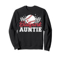 Ballpark Auntie Baseball Aunt Sweatshirt - Casual Everyday Wear Unisex - T-Shirt, Sweatshirt, Hoodie