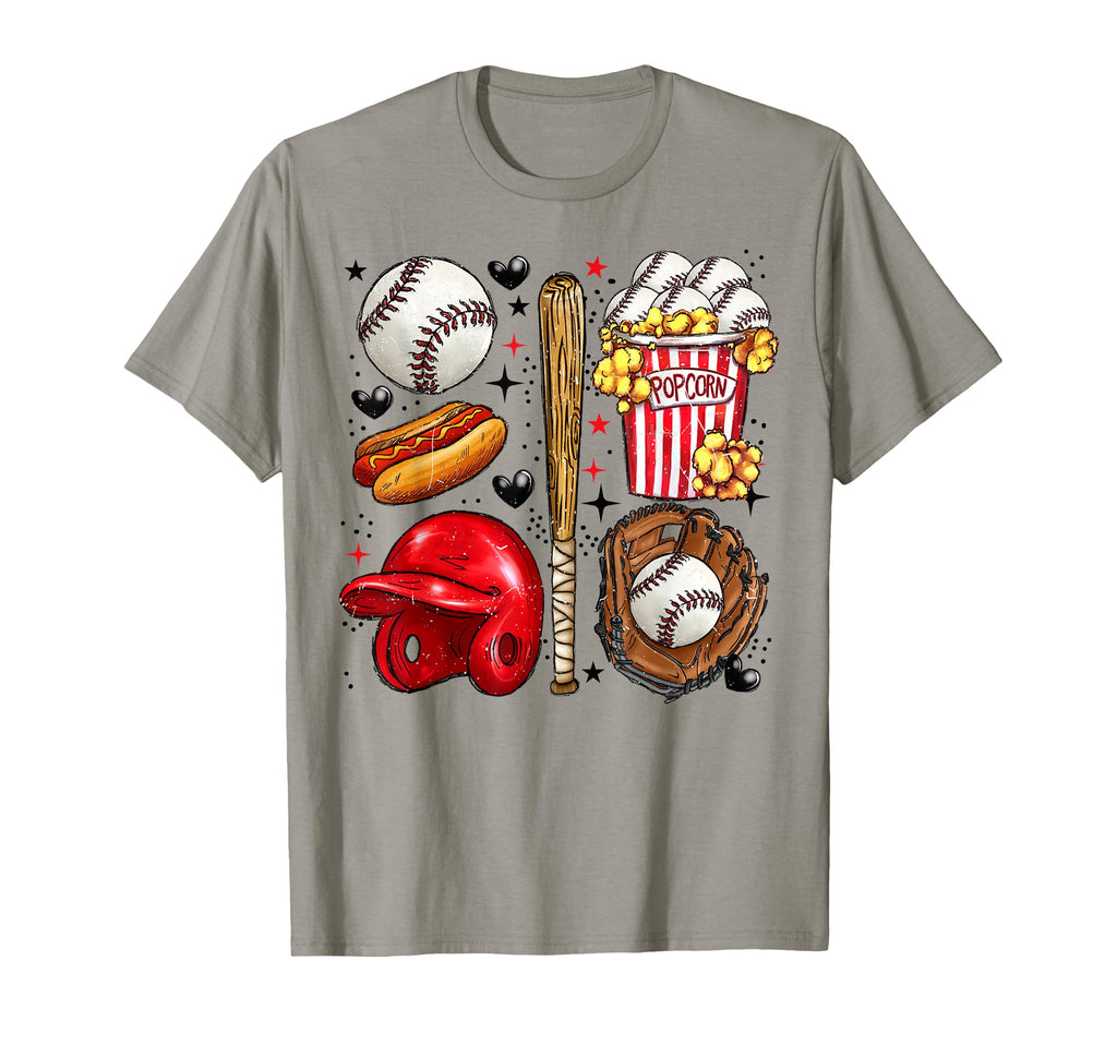 Baseball Mom Sister Coquette Mothers T-Shirt - Trendy Graphic for Adults - T-Shirt, Sweatshirt, Hoodie