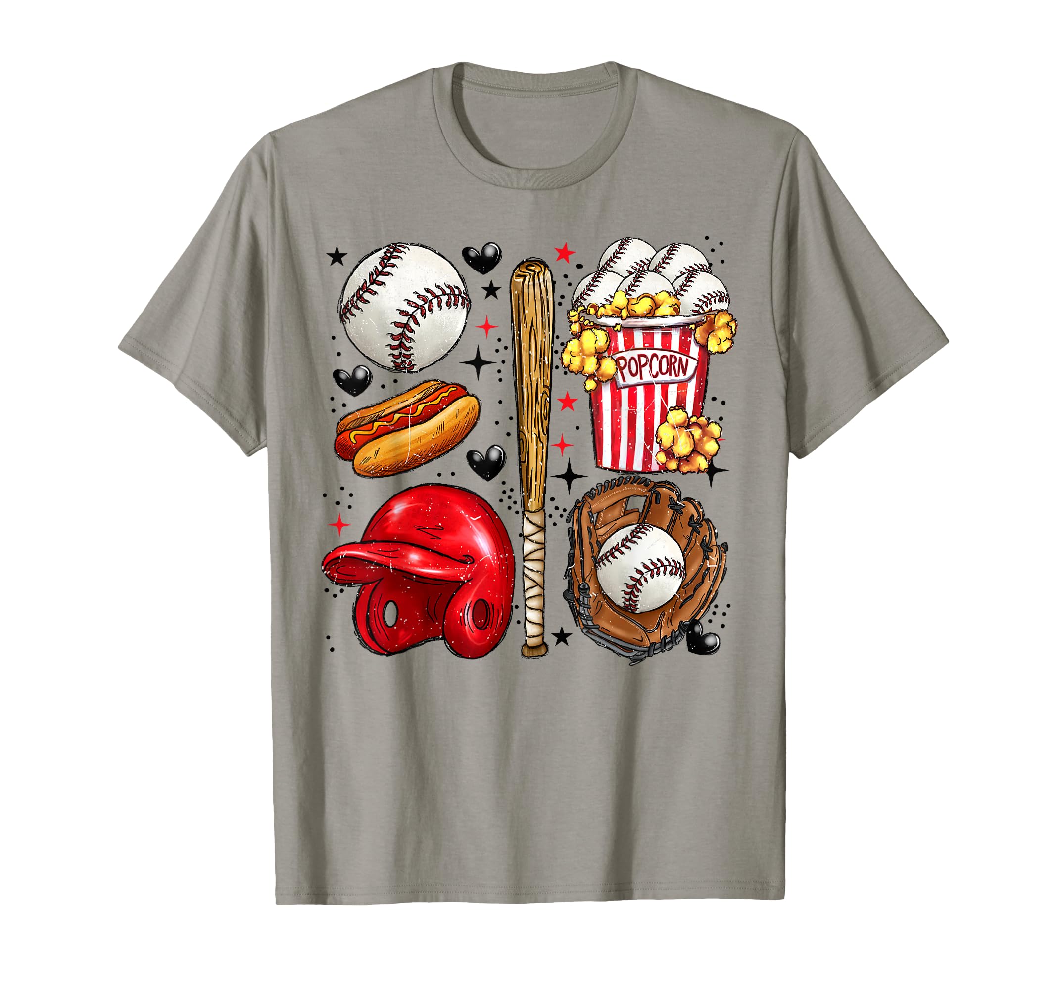 Baseball Mom Sister Coquette Mothers T-Shirt - Trendy Graphic for Adults - T-Shirt, Sweatshirt, Hoodie