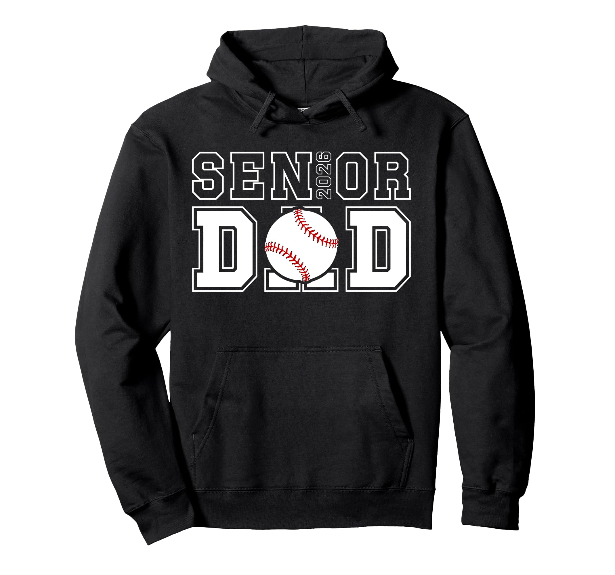 Baseball Senior Dad Senior Baseball Hoodie - Casual Everyday Wear Unisex - T-Shirt, Sweatshirt, Hoodie