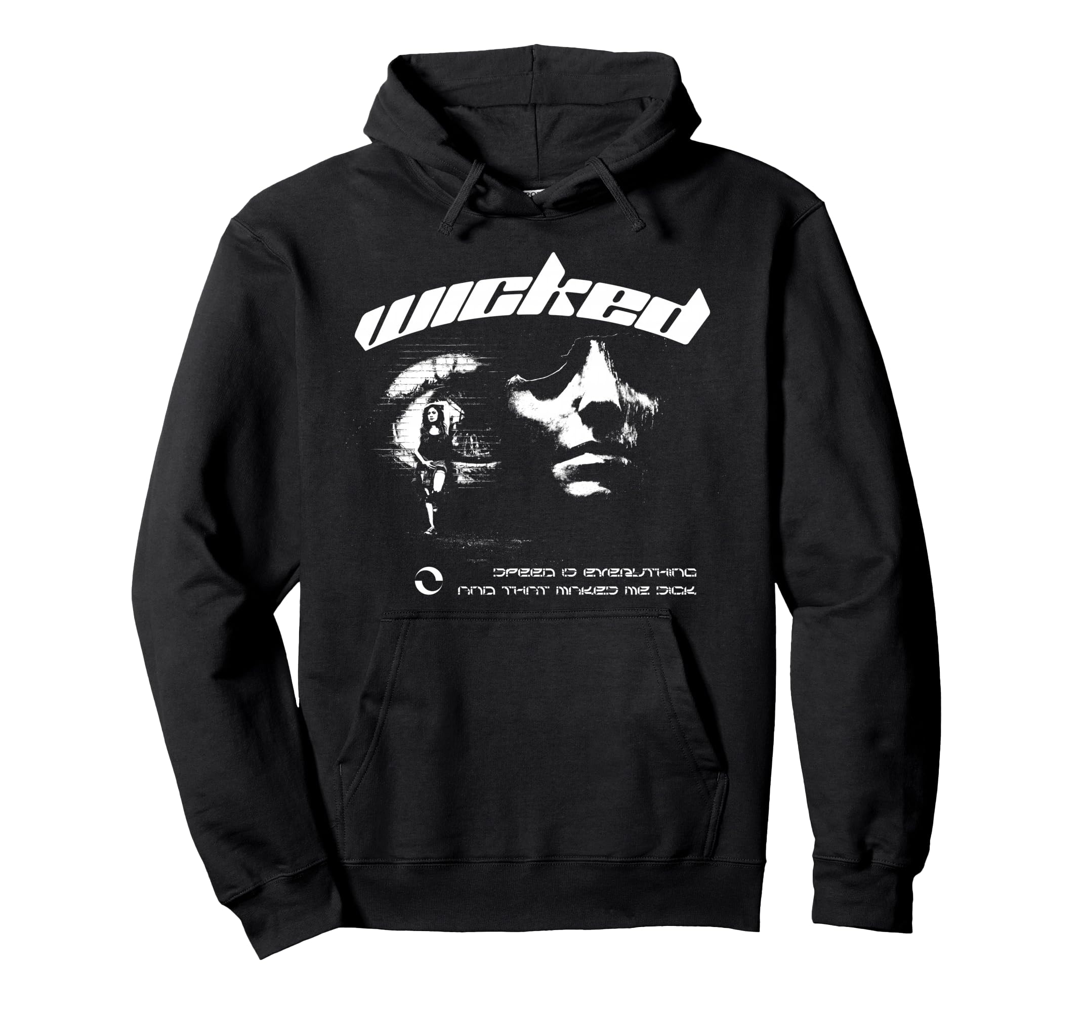 Aesthetic Y2K Alt Grunge Wicked Hoodie - Fun Novelty Design Men Women - T-Shirt, Sweatshirt, Hoodie