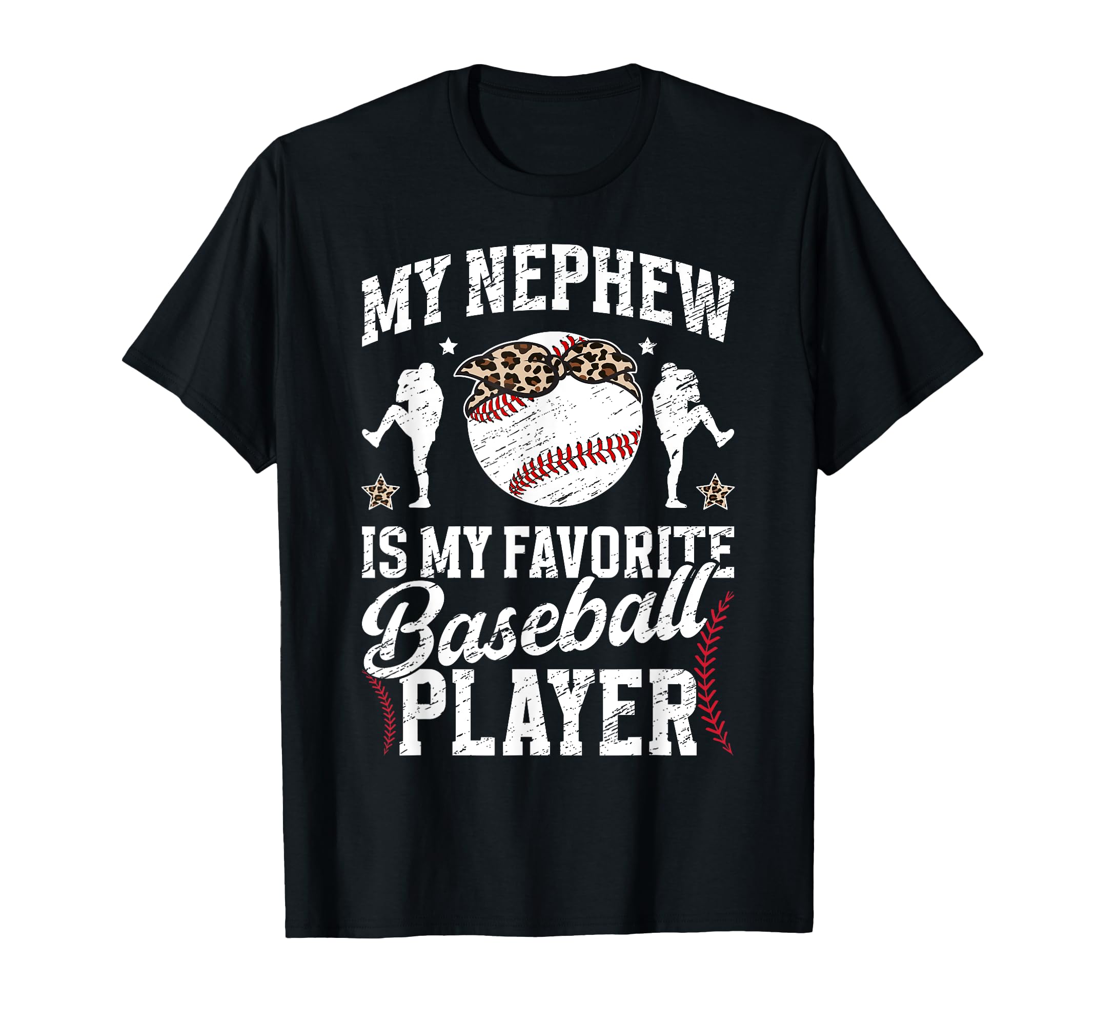 My Favorite Baseball Player Aunt Baseball T-Shirt - Graphic Print Unisex - T-Shirt, Sweatshirt, Hoodie