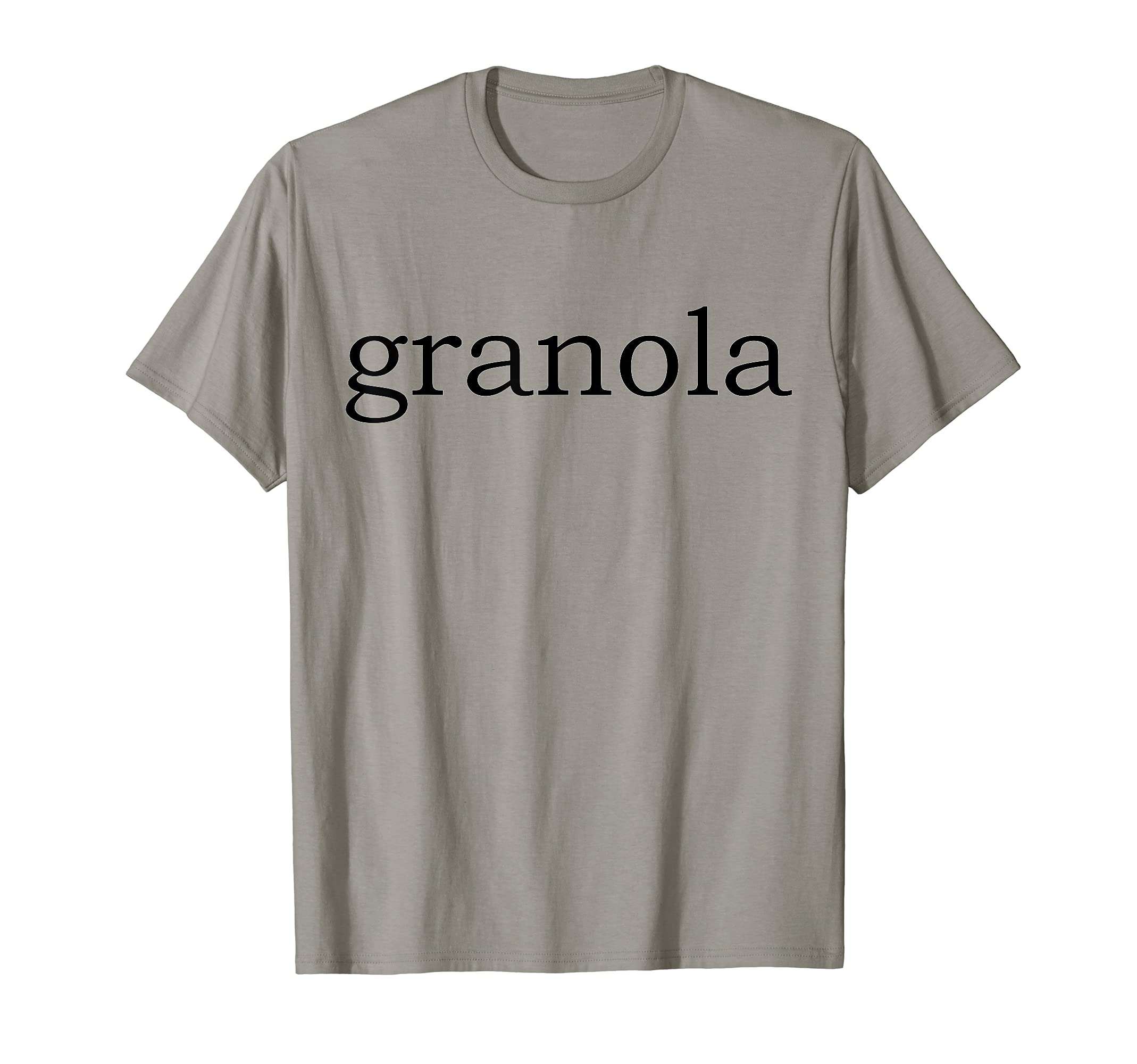 Granola Health Fitness Love Peace T-Shirt - Graphic Print for Adults - T-Shirt, Sweatshirt, Hoodie