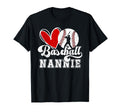 Baseball Nannie Grandma Nannie Baseball T-Shirt - Trendy Graphic Men Women - T-Shirt, Sweatshirt, Hoodie