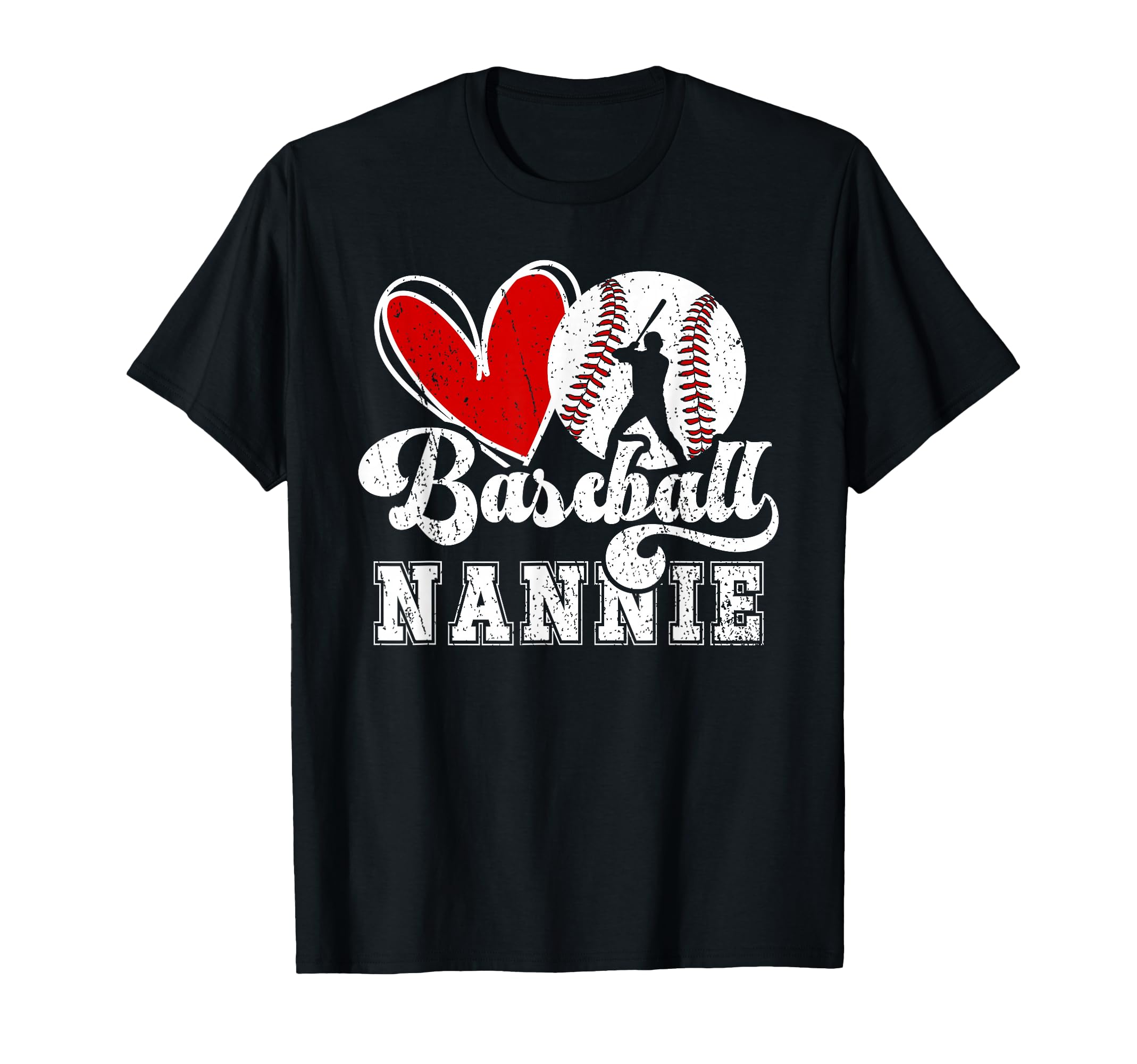 Baseball Nannie Grandma Nannie Baseball T-Shirt - Trendy Graphic Men Women - T-Shirt, Sweatshirt, Hoodie
