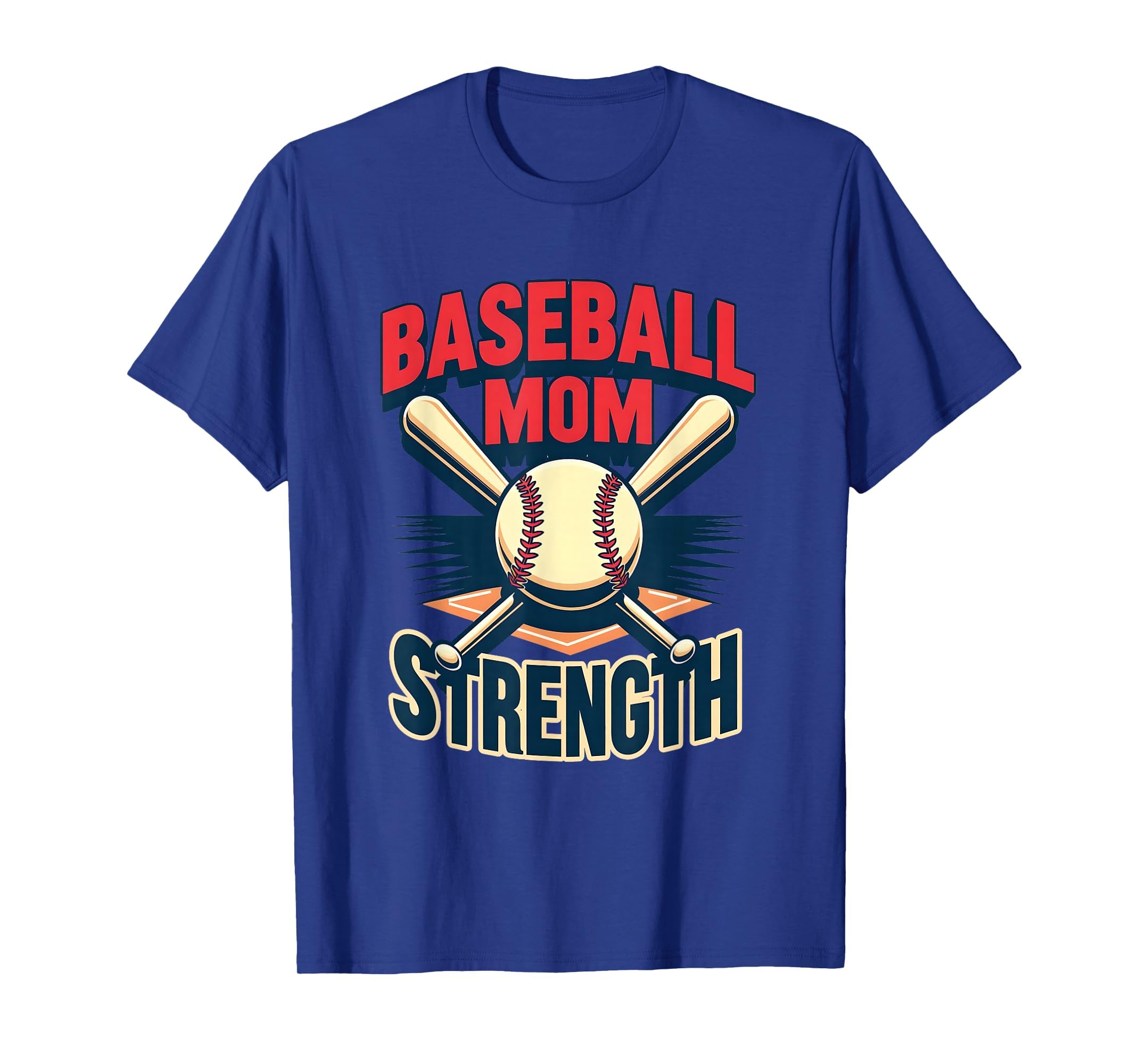 Baseball Mom Strength T-Shirt - Minimalist Print Unisex - T-Shirt, Sweatshirt, Hoodie