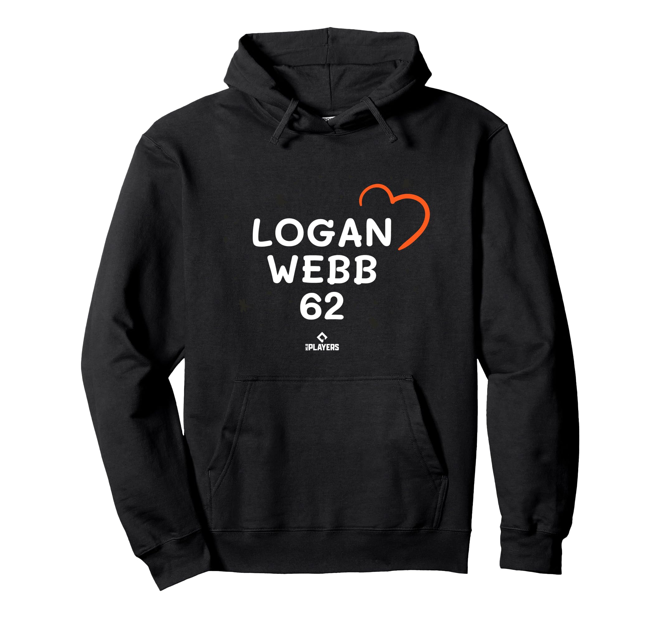 Logan Webb Heart Valentines Day Hoodie - Custom Art Print Unisex - T-Shirt, Sweatshirt, Hoodie