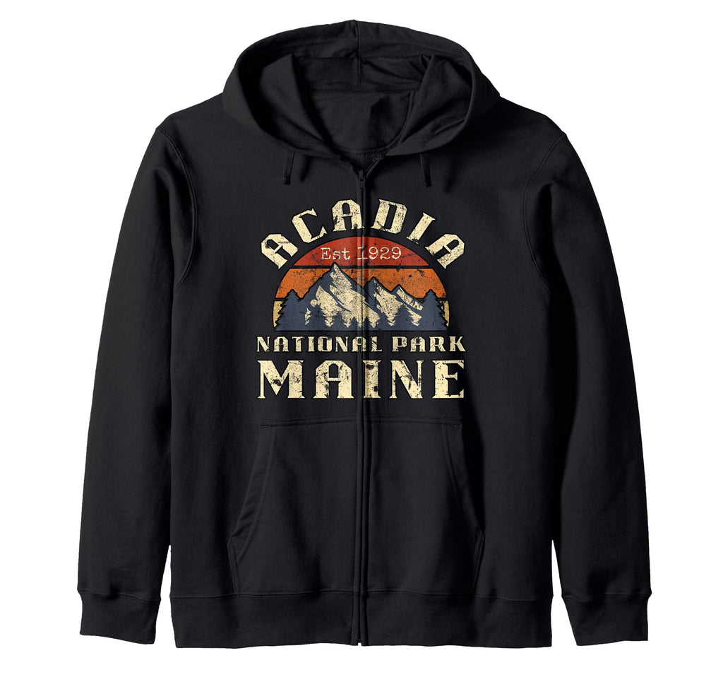 Acadia National Park Maine Usa Outdoor T-Shirt - Novelty Apparel for Adults - T-Shirt, Sweatshirt, Hoodie