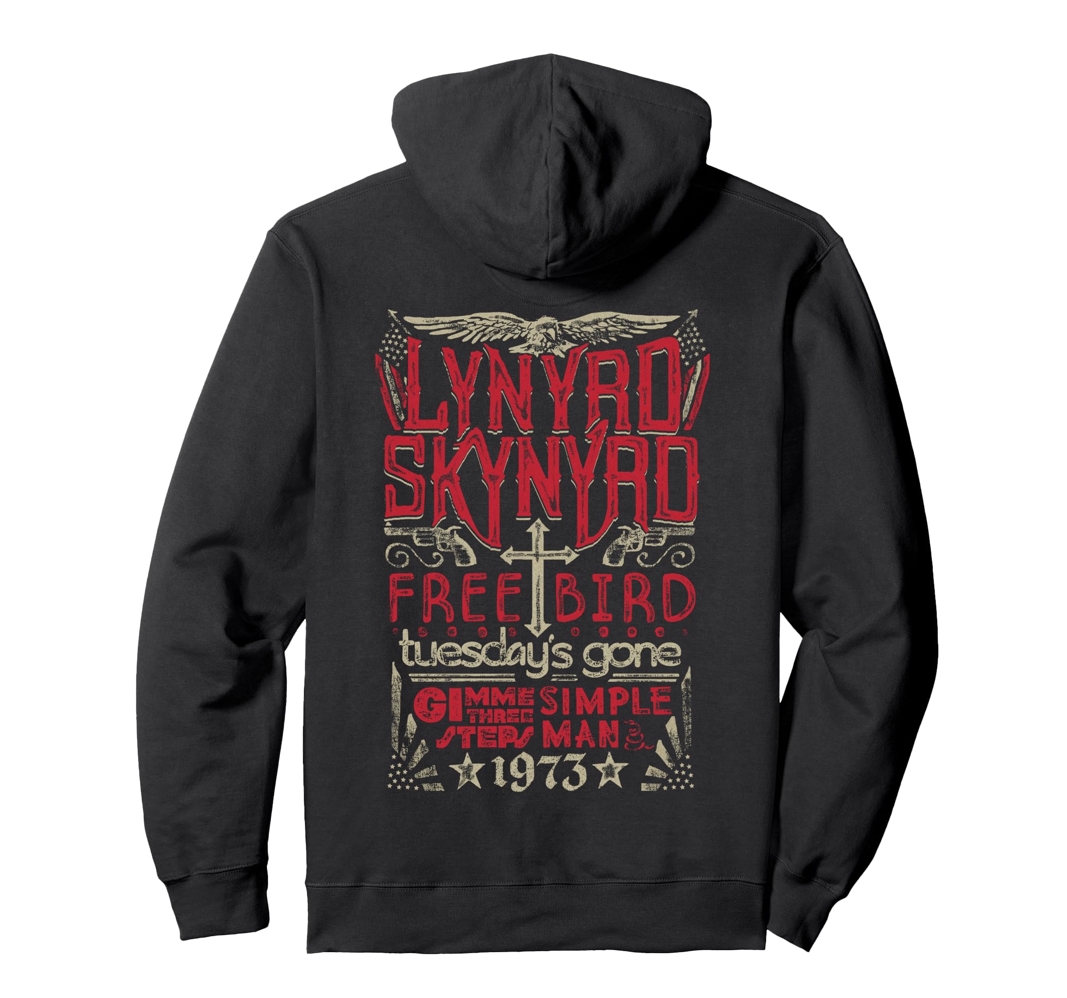 Lynyrd Skynyrd Hits Free Bird Simple Hoodie - Minimalist Print for Adults - T-Shirt, Sweatshirt, Hoodie