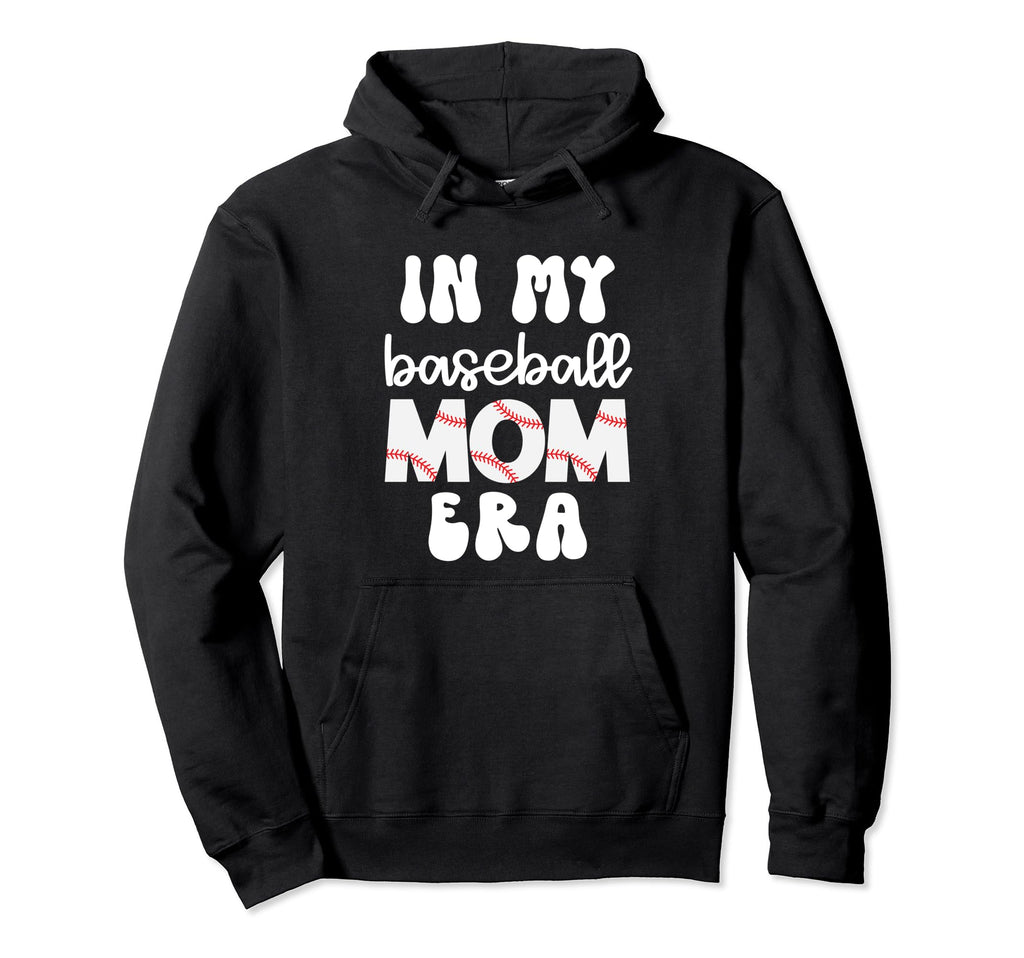 Best Baseball Mom Gift My Baseball Mom Hoodie - Minimalist Print Men Women - T-Shirt, Sweatshirt, Hoodie